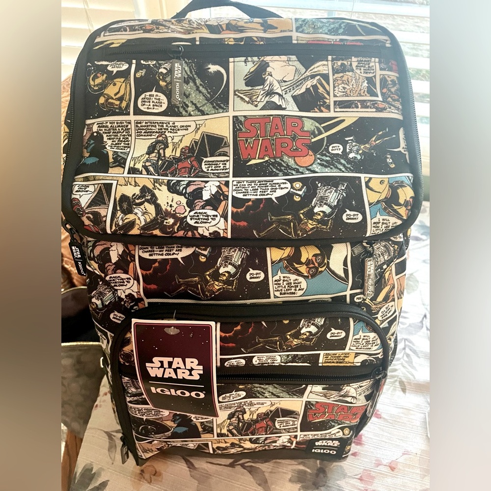 Igloo Star Wars Cosmic Comics Insulated Cooler Backpack Bag